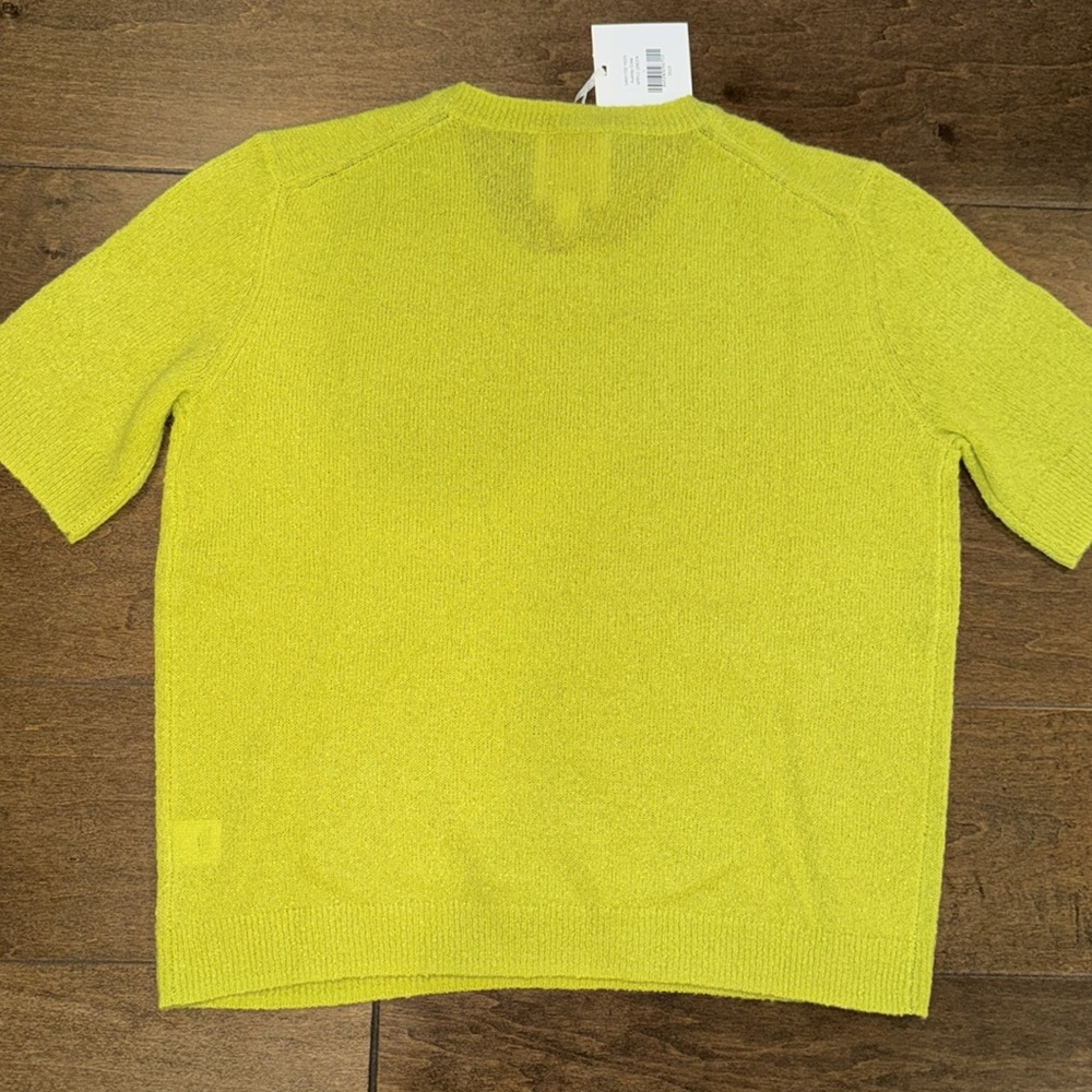NEW TWP Audrey Short Sleeve Cashmere Sweater - Picture 4 of 7